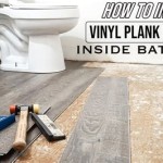 Can You Put Vinyl Flooring Under Toilet