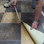 How To Install Glueless Vinyl Sheet Flooring