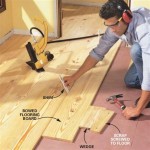 How To Install Pine Flooring On Concrete Slab