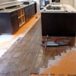 Installing Laminate Flooring Around Kitchen Island