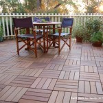 Interlocking Outdoor Flooring Over Concrete