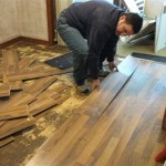 Removing Glued Down Laminate Flooring From Concrete