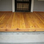 Tongue And Groove Cedar Porch Flooring